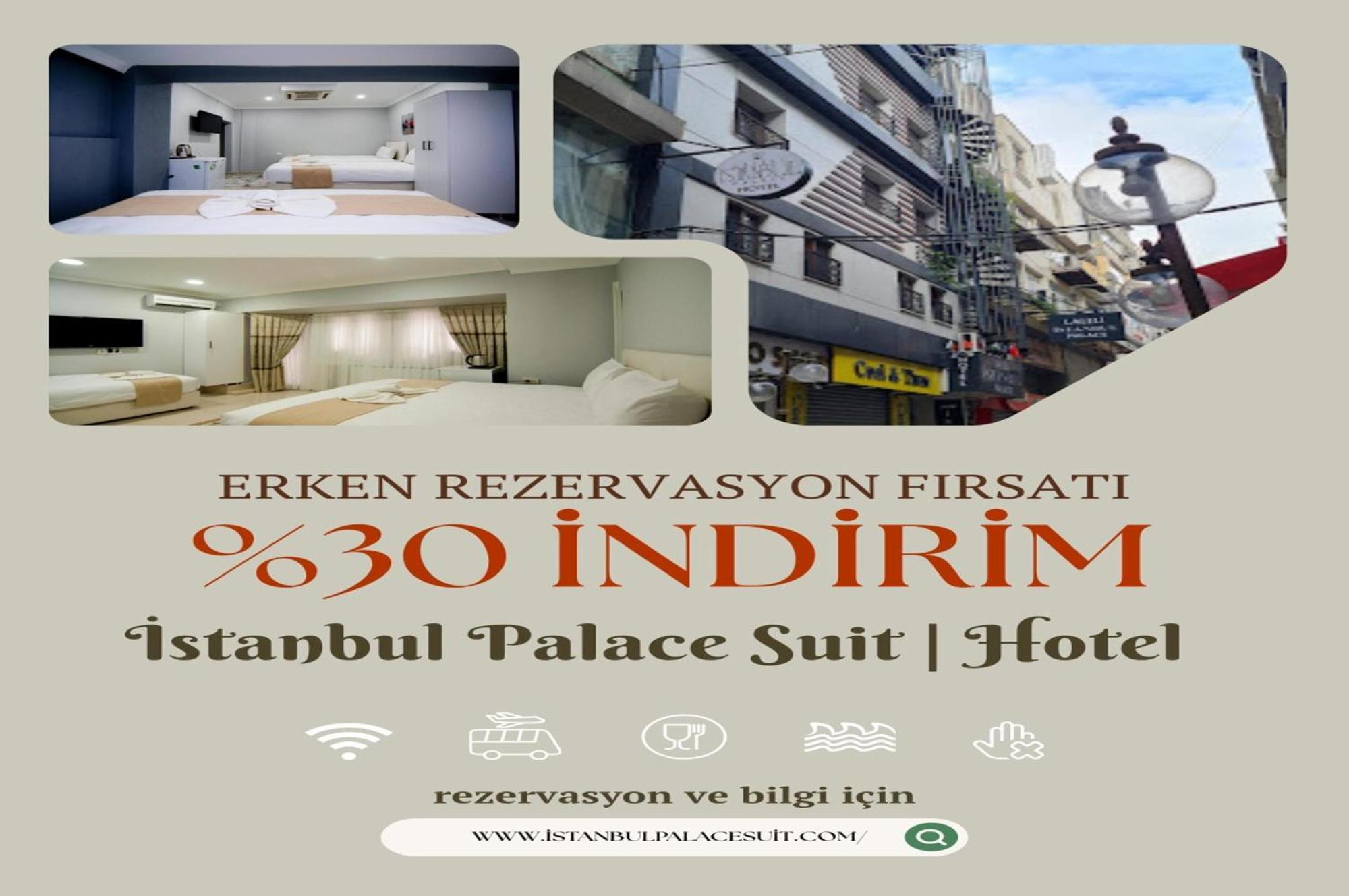 Istanbul Palace Hotel Exterior photo